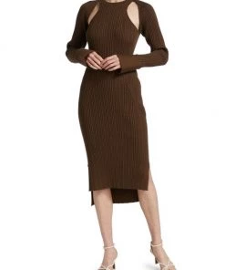 3.1 Phillip Lim Variegated Ribbed Midi Dress -See by Chloé And 3.1 Phillip Lim Sales unnamed file 1047