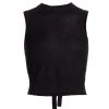 3.1 Phillip Lim Tie-Back Split Wool Shell Black