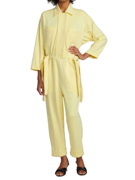3.1 Phillip Lim Stretch Twill Utility Jumpsuit 2 3.1 Phillip Lim Stretch Twill Utility Jumpsuit - Image 2