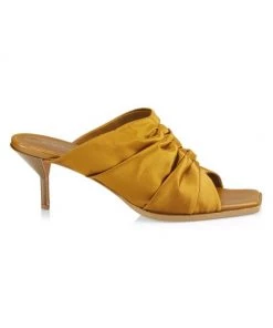 3.1 Phillip Lim Georgia Ruched Satin Mules Carnation -See by Chloé And 3.1 Phillip Lim Sales unnamed file 1100