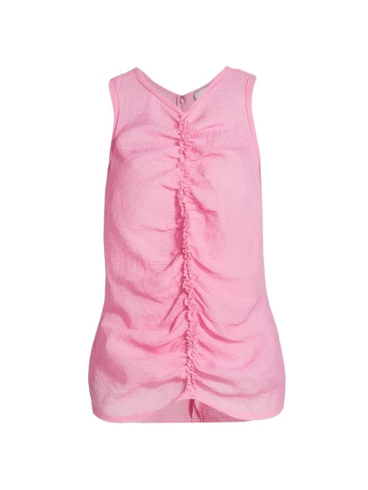 3.1 Phillip Lim Sleeveless Ruched Top 1 3.1 Phillip Lim Sleeveless Ruched Top