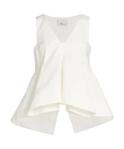 3.1 Phillip Lim Flared Sleeveless Top