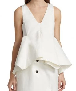 3.1 Phillip Lim Flared Sleeveless Top 9 3.1 Phillip Lim Flared Sleeveless Top -See by Chloé And 3.1 Phillip Lim Sales unnamed file 1126