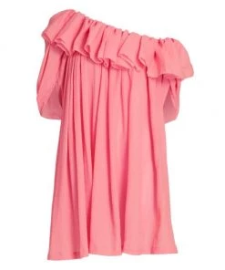 3.1 Phillip Lim Ruffle Off-The-Shoulder Shift Dress