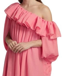 3.1 Phillip Lim Ruffle Off-The-Shoulder Shift Dress -See by Chloé And 3.1 Phillip Lim Sales unnamed file 1143