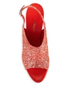 3.1 Phillip Lim Salma Glitter Platform Sandals Coral -See by Chloé And 3.1 Phillip Lim Sales unnamed file 1170