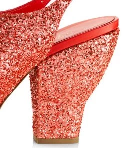 3.1 Phillip Lim Salma Glitter Platform Sandals Coral -See by Chloé And 3.1 Phillip Lim Sales unnamed file 1171