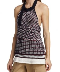 3.1 Phillip Lim Wool-Blend Wrap Halter Top -See by Chloé And 3.1 Phillip Lim Sales unnamed file 1184