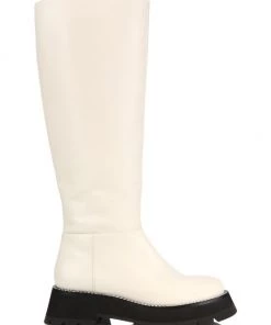 3.1 Phillip Lim Kate Lug-Sole Tube Boots Black