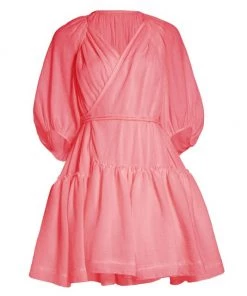 3.1 Phillip Lim Balloon-Sleeve Wrap Dress Orchid -See by Chloé And 3.1 Phillip Lim Sales unnamed file 1222