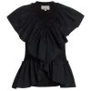 3.1 Phillip Lim Butterfly-Ruffle Cotton T-Shirt Off White