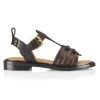 See By Chloé Cila Leather Flat Sandals