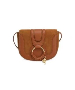 See By Chloé Hana Leather & Suede Saddle Bag Motty Grey -See by Chloé And 3.1 Phillip Lim Sales unnamed file 16