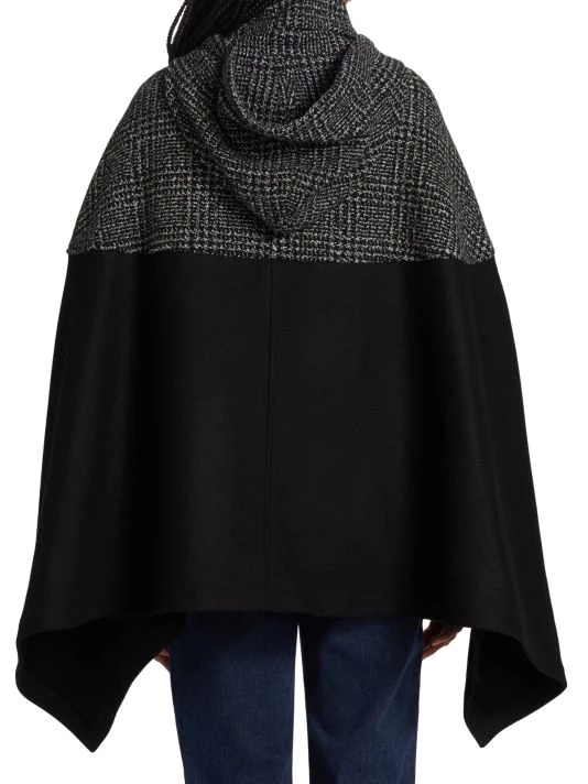 See By Chloé City Pieced Wool Cape 5 See By Chloé City Pieced Wool Cape - Image 5