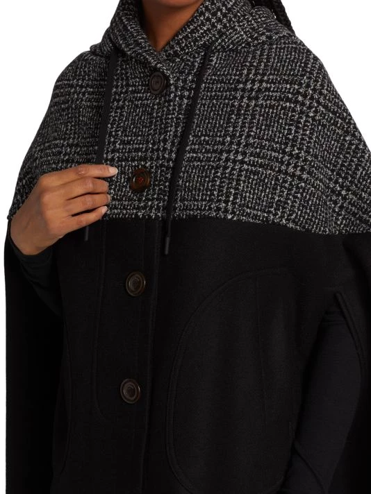 See By Chloé City Pieced Wool Cape 6 See By Chloé City Pieced Wool Cape - Image 6