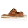 See By Chloé Glyn Leather Espadrille Sandals