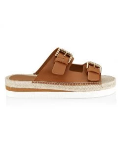 See By Chloé Glyn Leather Espadrille Sandals