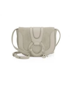 See By Chloé Hana Leather & Suede Saddle Bag Motty Grey -See by Chloé And 3.1 Phillip Lim Sales unnamed file 18