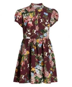 See By Chloé Floral Mini Tea Dress