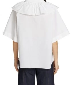 See By Chloé Ruffled Cotton Poplin Blouse -See by Chloé And 3.1 Phillip Lim Sales unnamed file 241