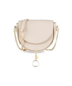 See By Chloé Mara Leather Saddle Bag Beige -See by Chloé And 3.1 Phillip Lim Sales unnamed file 26