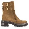 See By Chloé Mallory Suede Combat Boots