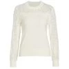 See By Chloé Fantasy Knit Lace Crewneck Sweater