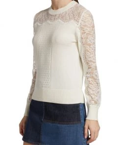 See By Chloé Fantasy Knit Lace Crewneck Sweater -See by Chloé And 3.1 Phillip Lim Sales unnamed file 278