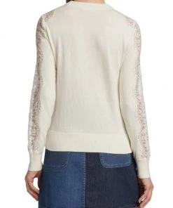 See By Chloé Fantasy Knit Lace Crewneck Sweater -See by Chloé And 3.1 Phillip Lim Sales unnamed file 279