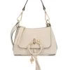 See By Chlo&eacute; Mini Joan Leather Hobo Bag Creamy Lilac