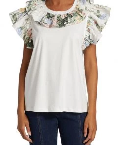 See By Chloé Ruffled Cotton Jersey Top -See by Chloé And 3.1 Phillip Lim Sales unnamed file 306