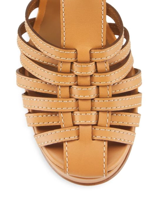 See By Chloé Cila Leather Platform Sandals 4 See By Chloé Cila Leather Platform Sandals - Image 4