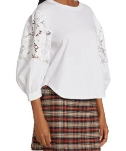 See By Chloé City Embellished Lace Tee -See by Chloé And 3.1 Phillip Lim Sales unnamed file 389