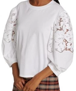 See By Chloé City Embellished Lace Tee -See by Chloé And 3.1 Phillip Lim Sales unnamed file 391