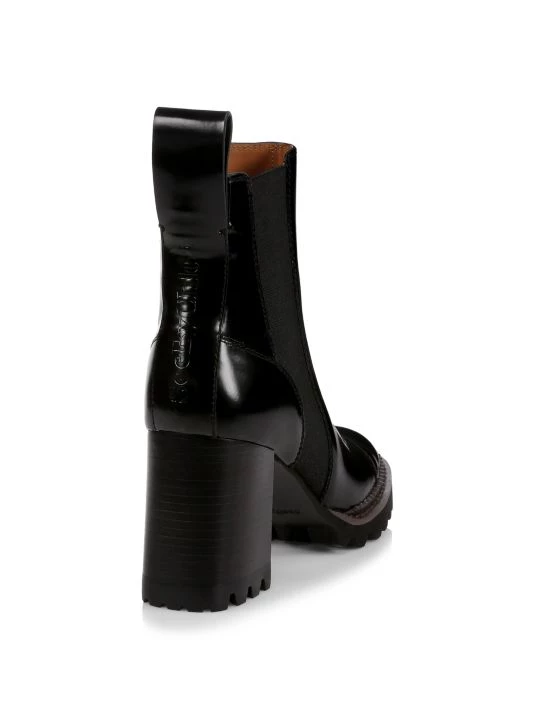 See By Chloé Mallory Lug-Sole Leather Chelsea Boots 3 See By Chloé Mallory Lug-Sole Leather Chelsea Boots - Image 3