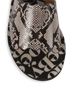 See By Chloé Essie Snakeskin-Embossed Leather Slides -See by Chloé And 3.1 Phillip Lim Sales unnamed file 440
