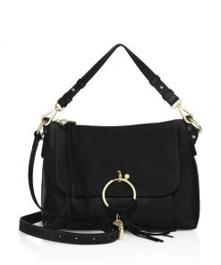 See By Chloé Small Joan Leather Shoulder Bag Motty Grey -See by Chloé And 3.1 Phillip Lim Sales unnamed file 449