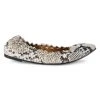 See By Chloé Jane Python-Embossed Ballet Flats