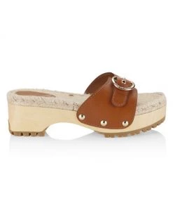 See By Chloé Viviane Leather Clogs