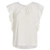 See By Chloé Confetti Flutter-Sleeve Blouse