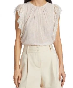 See By Chloé Confetti Flutter-Sleeve Blouse -See by Chloé And 3.1 Phillip Lim Sales unnamed file 529