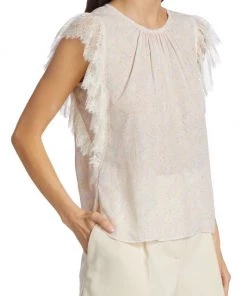 See By Chloé Confetti Flutter-Sleeve Blouse -See by Chloé And 3.1 Phillip Lim Sales unnamed file 530