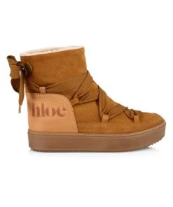 See By Chloé Charlee Weather Suede Booties