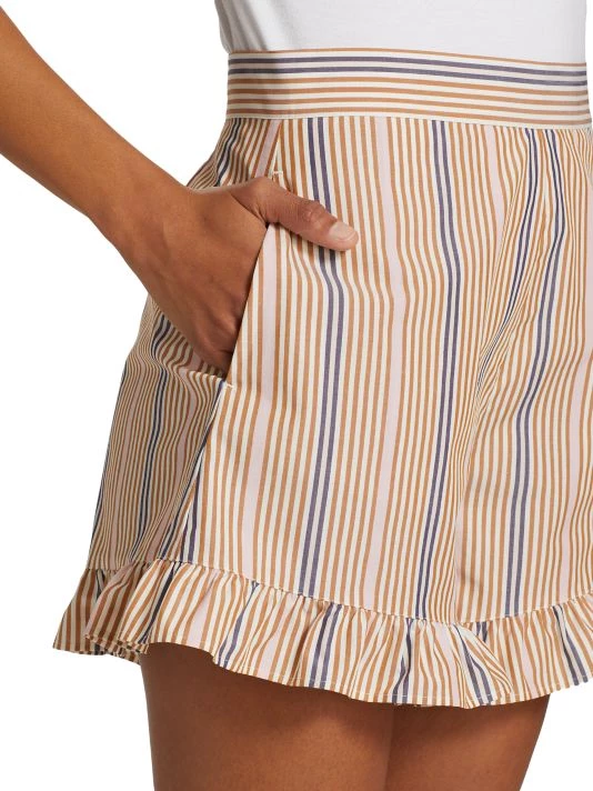 See By Chloé Striped Frill Shorts 6 See By Chloé Striped Frill Shorts - Image 6