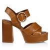 See By Chloé Lyna Leather Platform Sandals