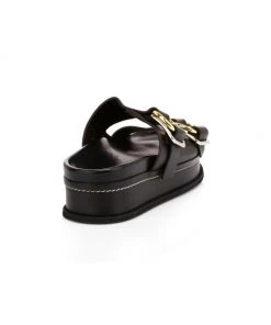 3.1 Phillip Lim Freida Buckle Leather Flatform Sandals Black -See by Chloé And 3.1 Phillip Lim Sales unnamed file 615