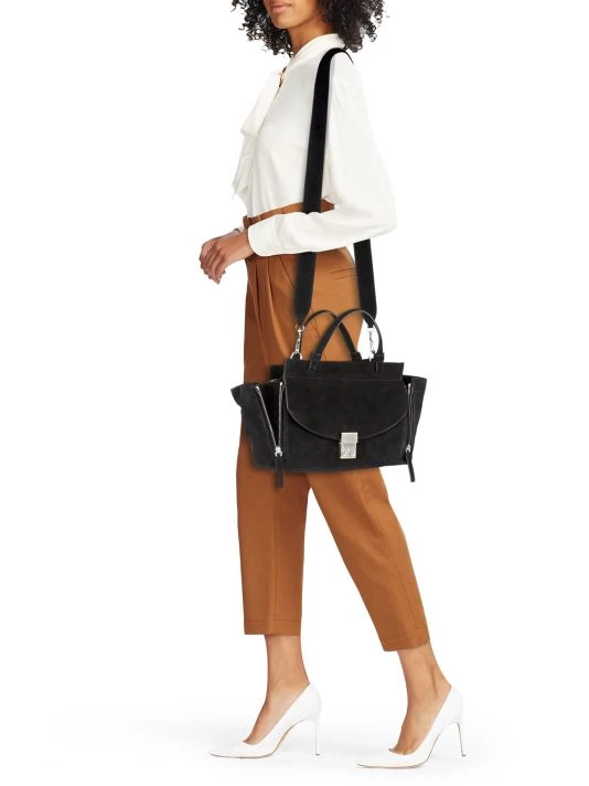 3.1 Phillip Lim Mini Pashli Suede Satchel 2 3.1 Phillip Lim Mini Pashli Suede Satchel - Image 2