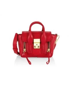 3.1 Phillip Lim Nano Pashli Leather Satchel Red -See by Chloé And 3.1 Phillip Lim Sales unnamed file 638