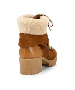 See By Chloé Eileen Shearling-Trimmed Suede Block-Heel Boots -See by Chloé And 3.1 Phillip Lim Sales unnamed file 64