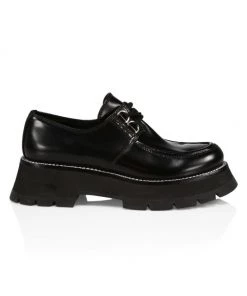 3.1 Phillip Lim Kate Lug-Sole Lace-Up Oxford Shoes